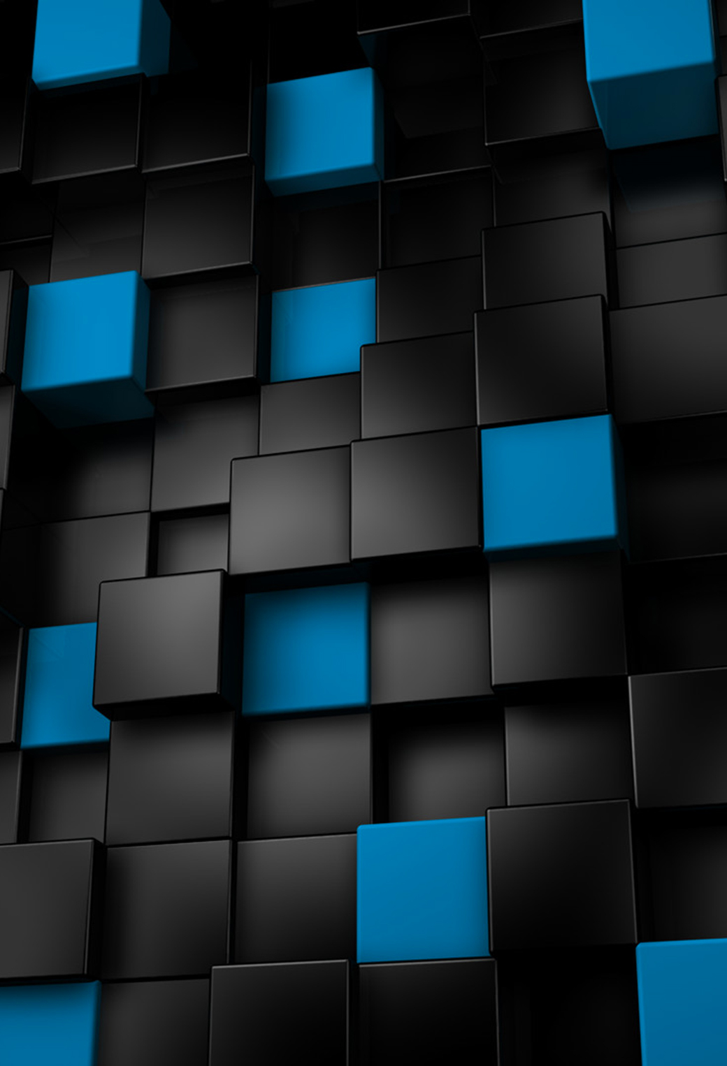 1040x1530 Black And Blue Wallpaper iPhone, Phone