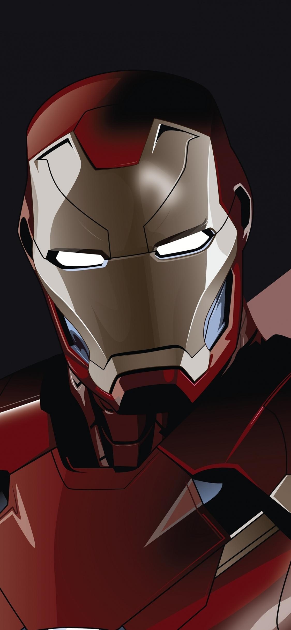 1130x2440 Download  wallpaper iron man, superhero, tony stark, Phone