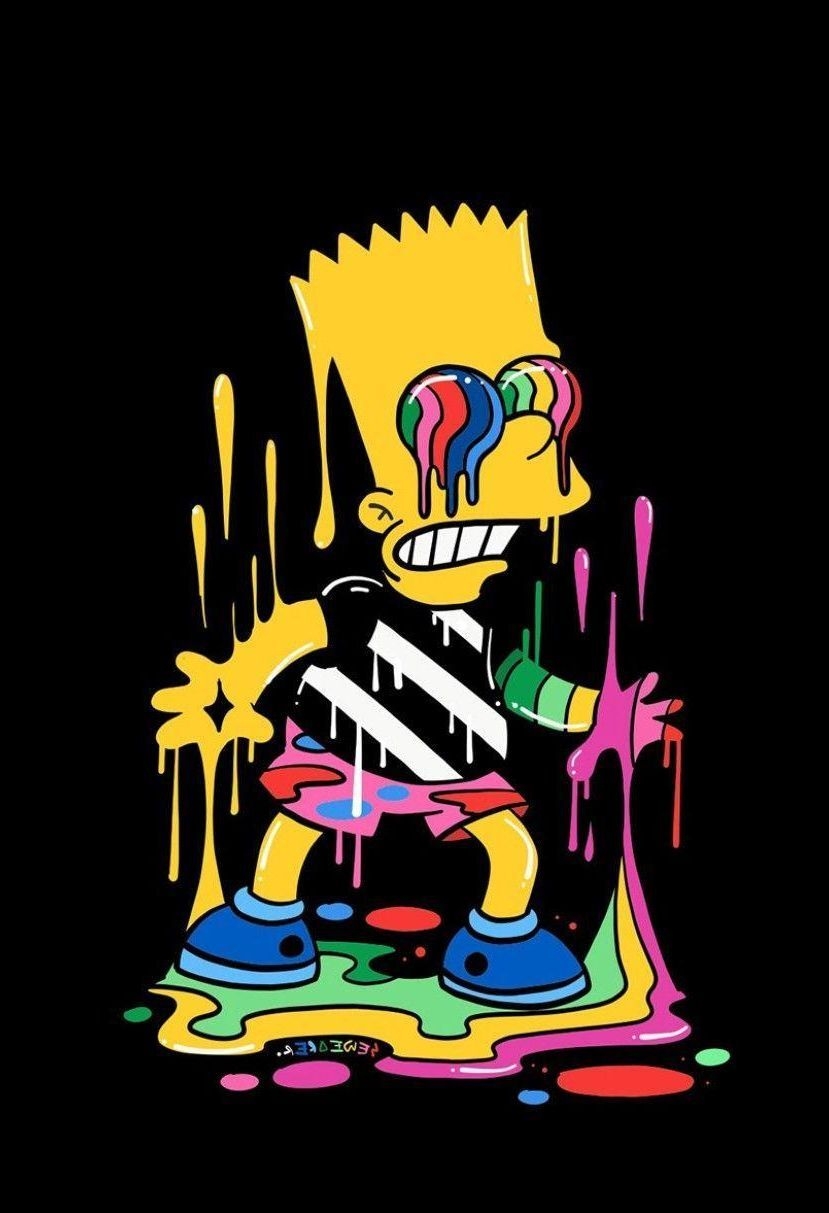 830x1220 Bart Simpson Wallpaper, Phone