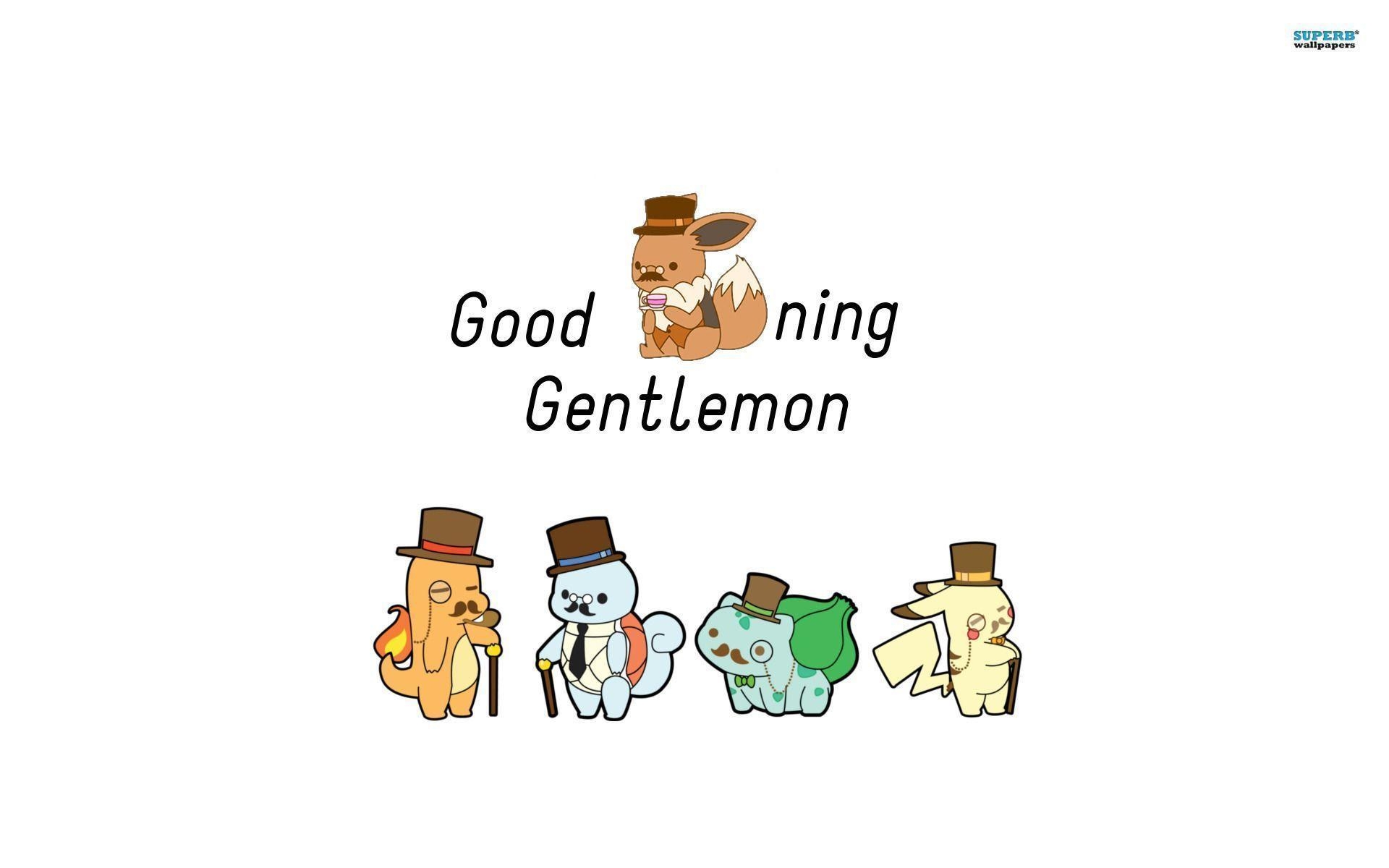 1920x1200 Good Morning Gentlemon 15888, Desktop