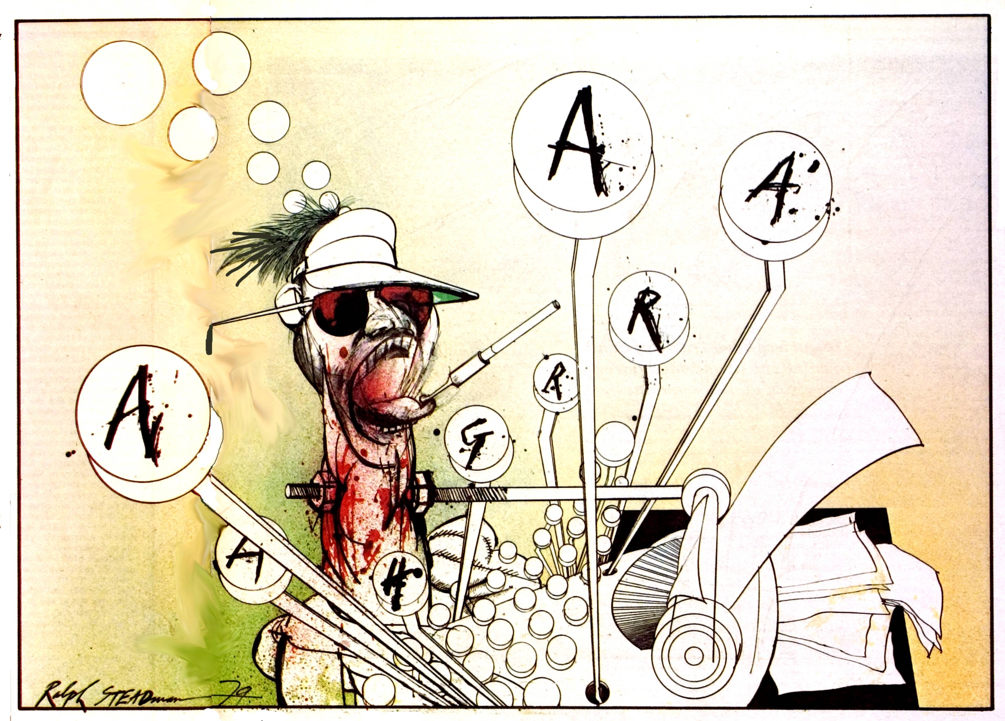 3510x2520 image For > Ralph Steadman Wallpaper Desktop, Desktop