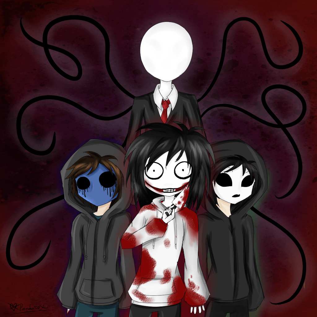 1030x1030 Cute Creepypasta Wallpaper, Phone