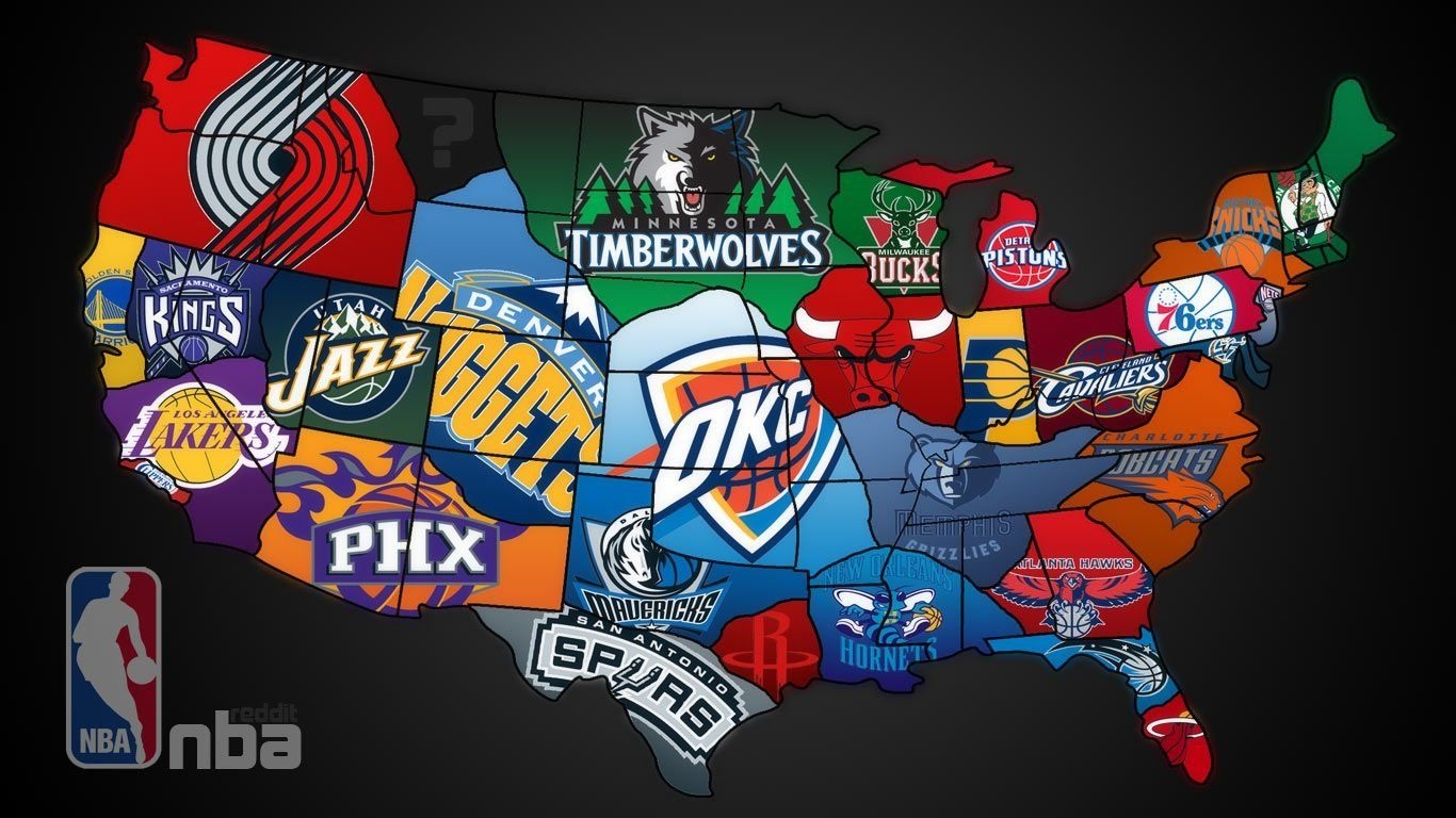 1370x770 Logo Cool Nba Wallpaper, Desktop