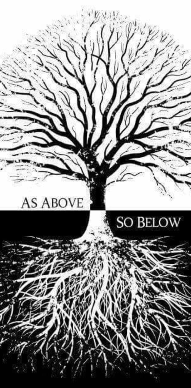 630x1280 As above so below wallpaper, Phone