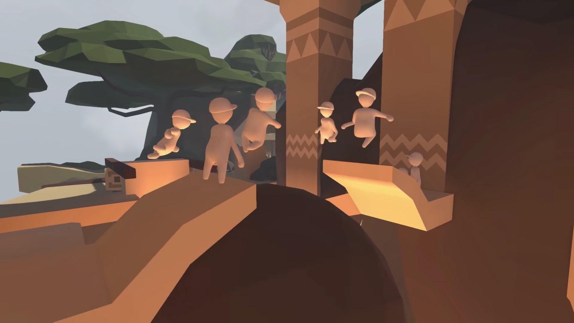 1920x1080 Online multiplayer is coming to Human: Fall Flat on consoles and I, Desktop