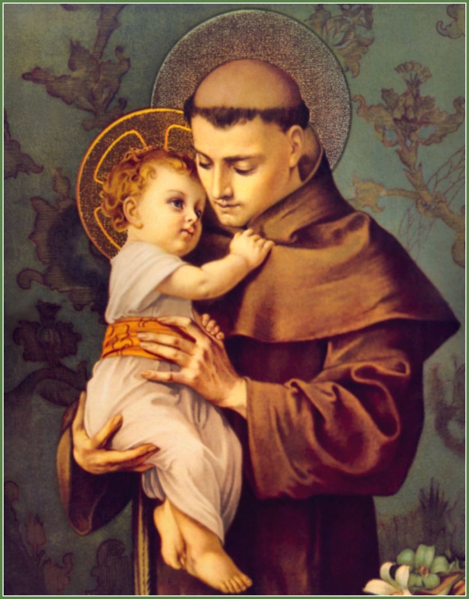 920x1170 ST. ANTHONY OF PADUA. Saint anthony of padua, Padua, Christian paintings, Phone