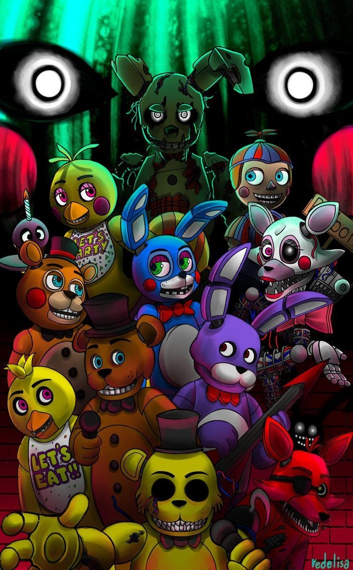 710x1140 Funny Five Nights at Freddy's Wallpaper, Phone