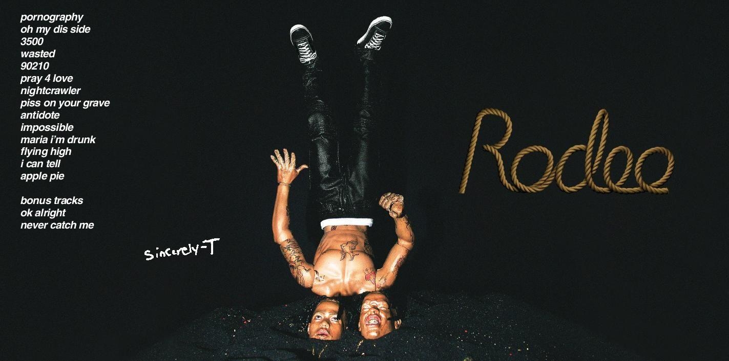 1430x710 Digital Booklet. G.O.A.T. Travis scott rodeo, Travis scott, Dual Screen