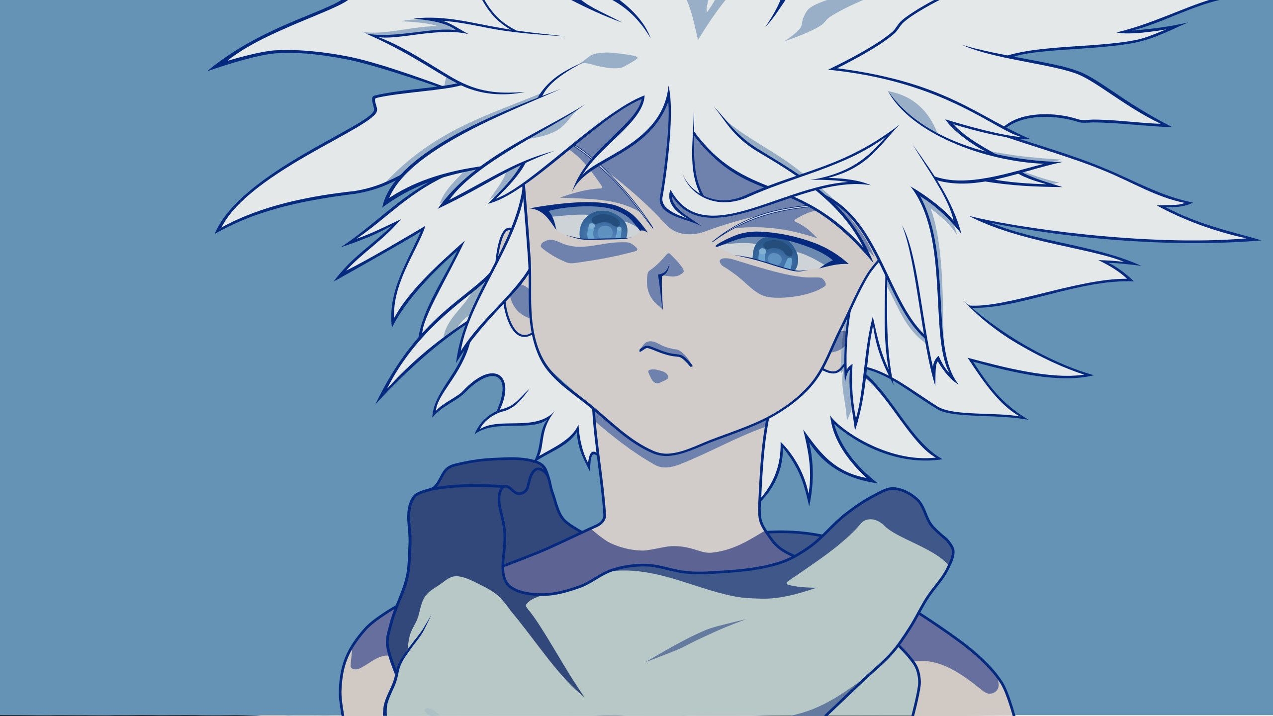 2560x1440 Anime HunterXHunter Killua Zoldyck Godspeed Wallpaper:, Desktop