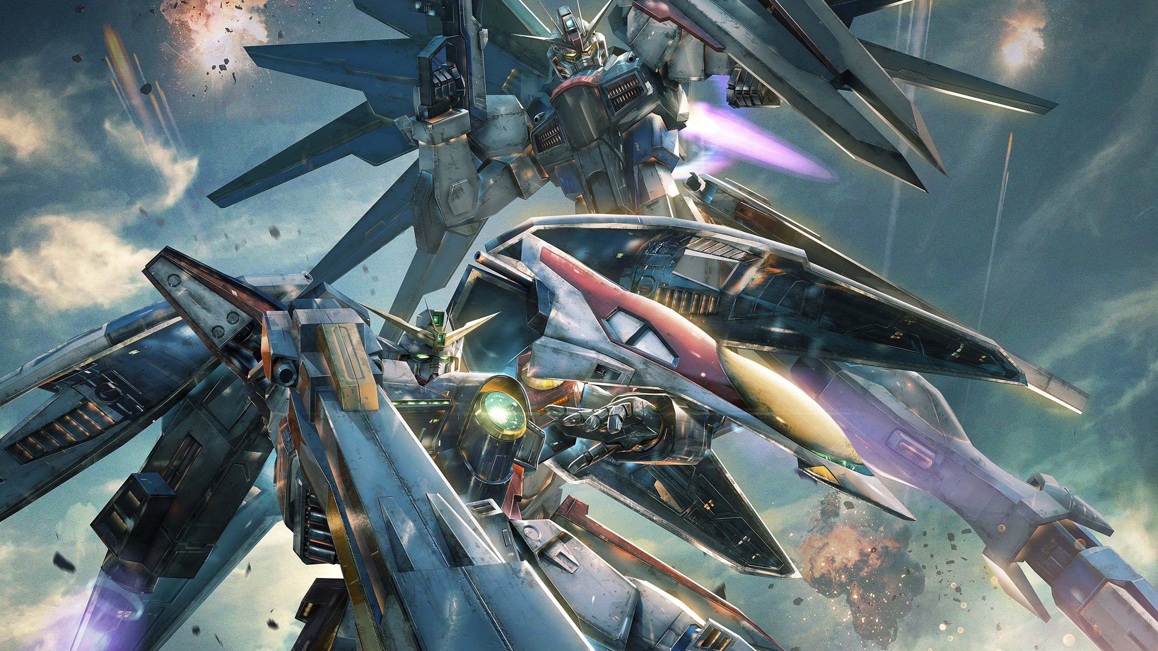 3840x2160 gundam versus 4k cool high.com, Desktop