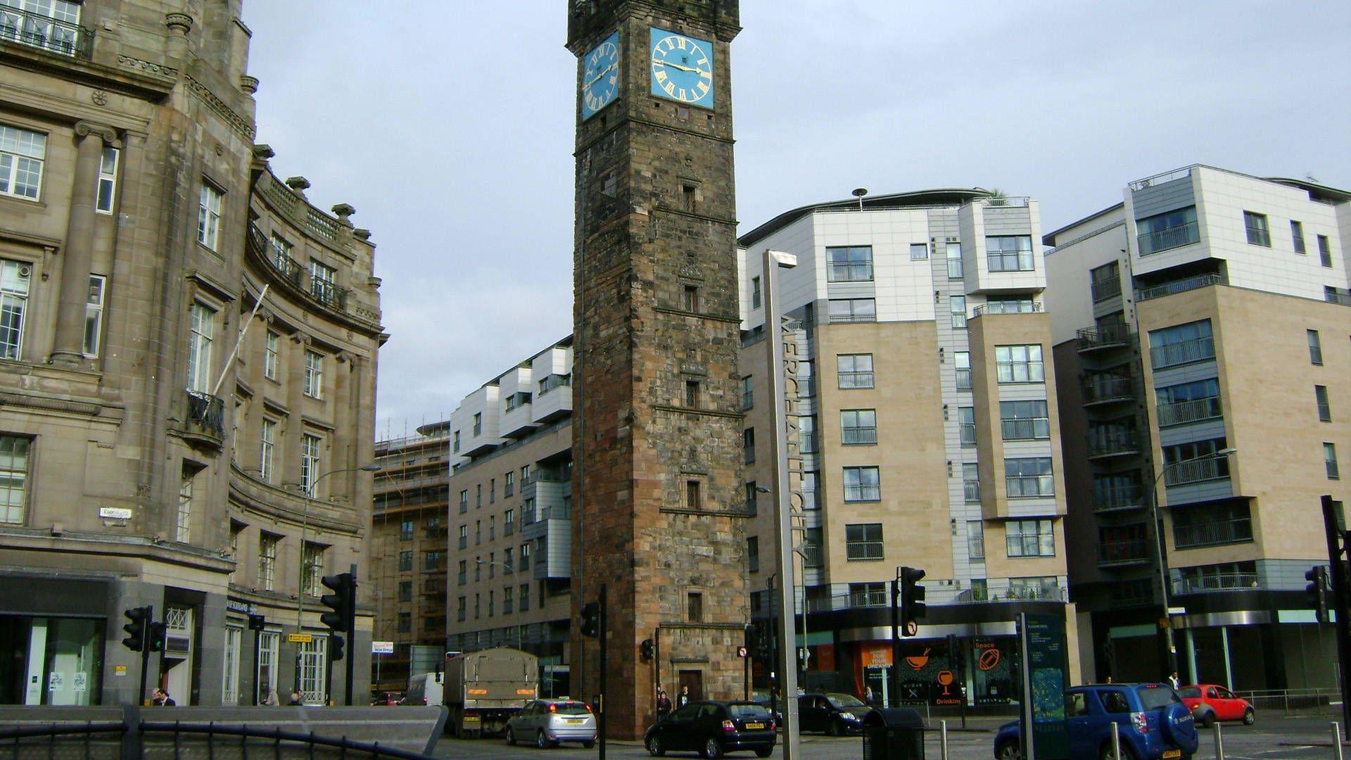 1920x1080 Glasgow Tolbooth Steeple, Desktop