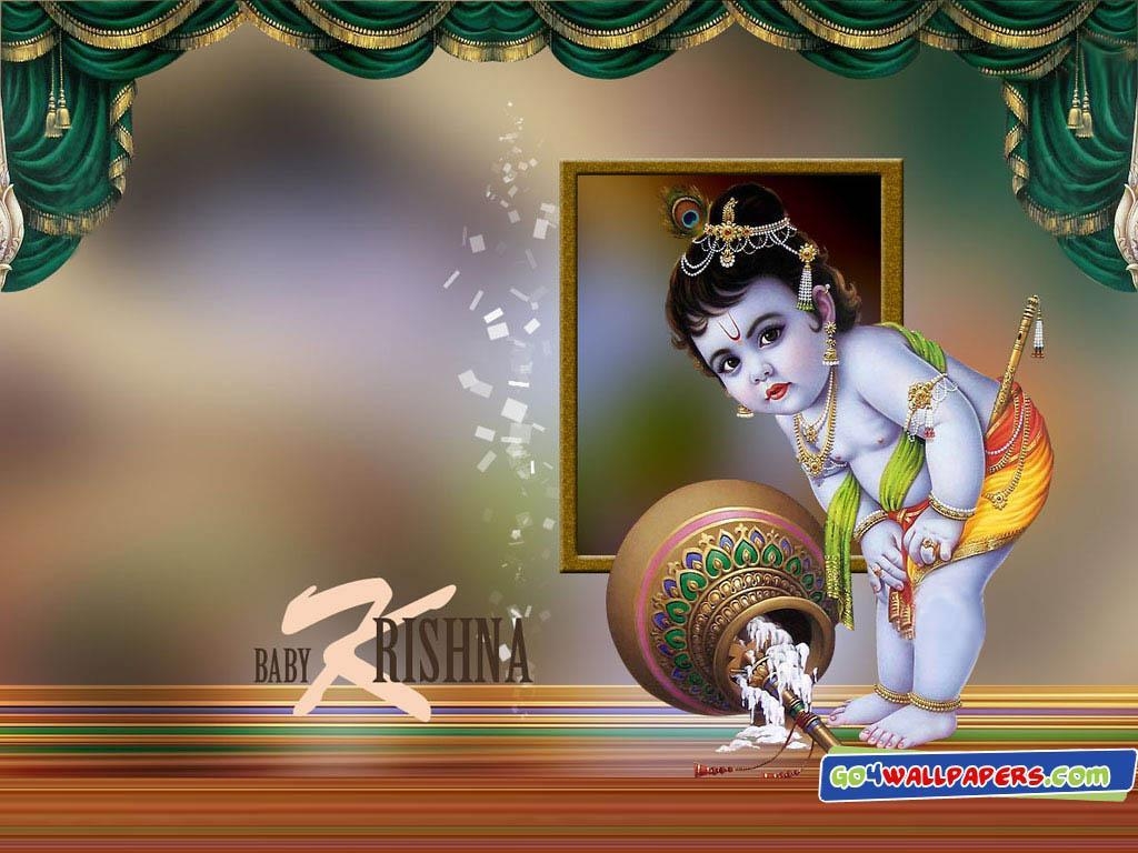 1030x770 All World Wallpaper: Baby Krishna Wallpaper 6, Desktop