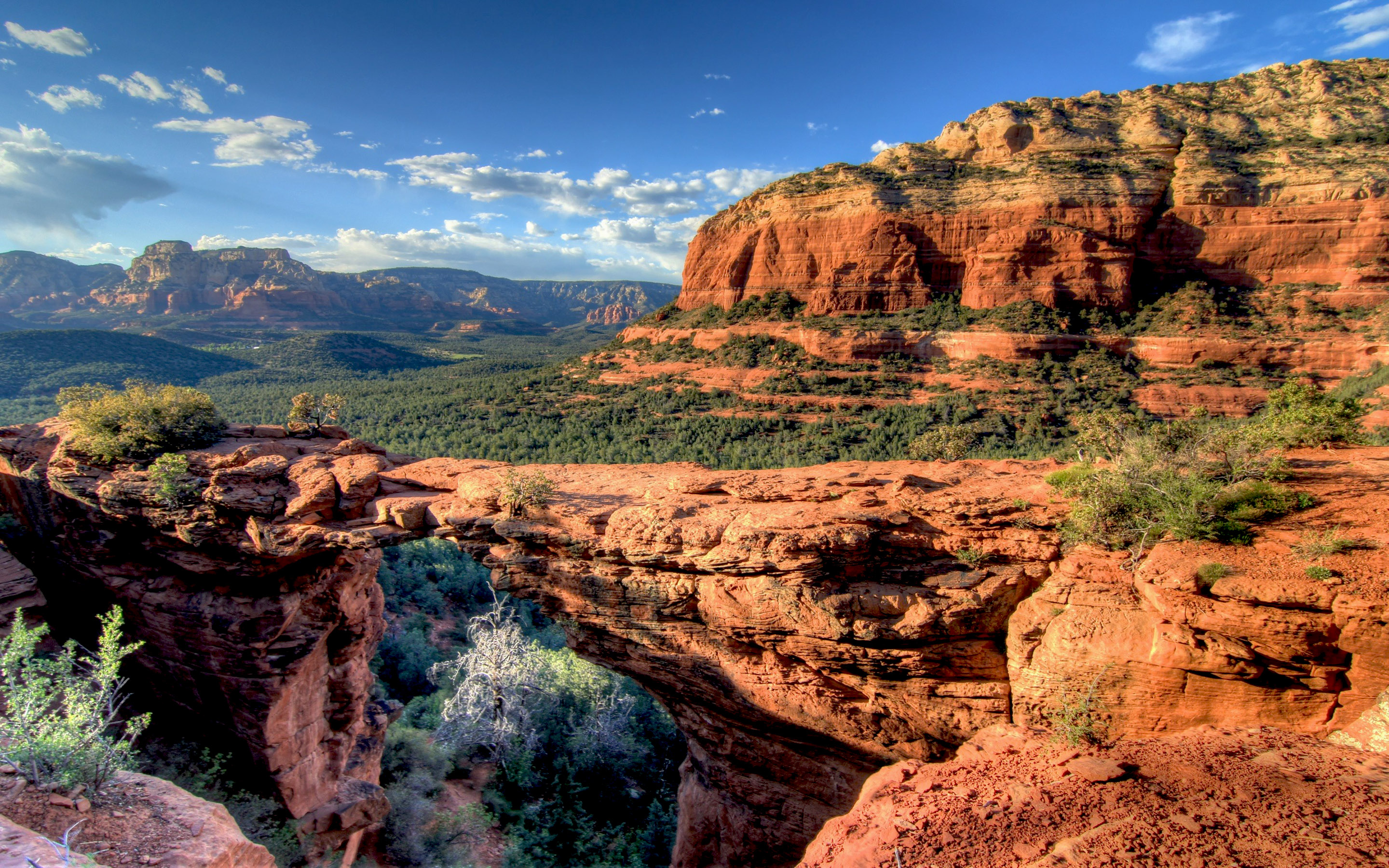 2880x1800 Devils Bridge Sedona Arizona United States Full HD Wallpaper, Desktop