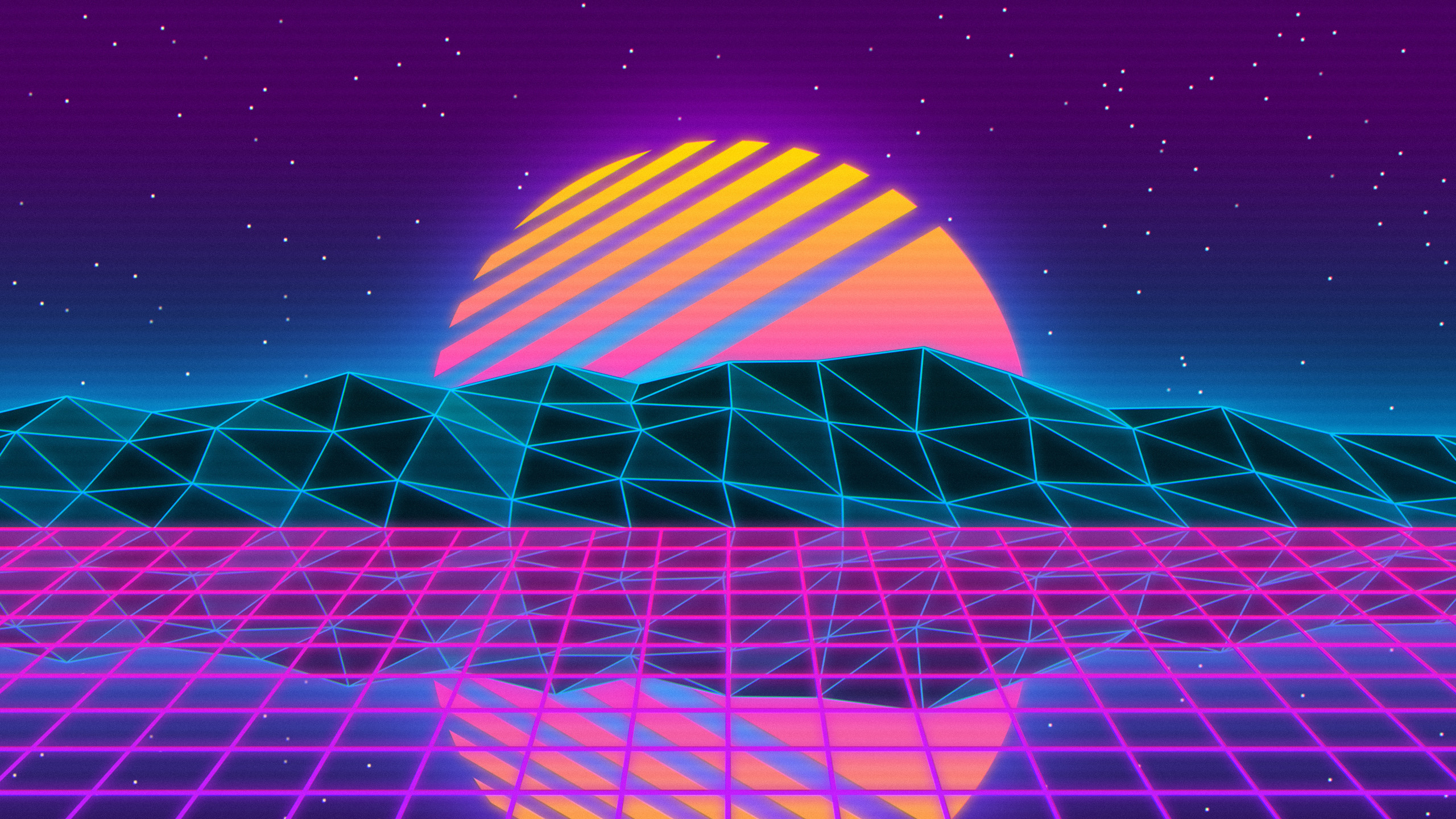 2560x1440 Vaporwave 1440P Resolution HD 4k Wallpaper, Image, Background, Photo and Picture, Desktop