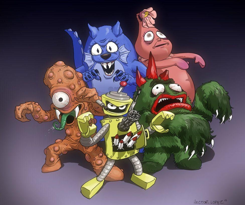 980x820 Yo Gabba Gabba Evil. Artist, Desktop