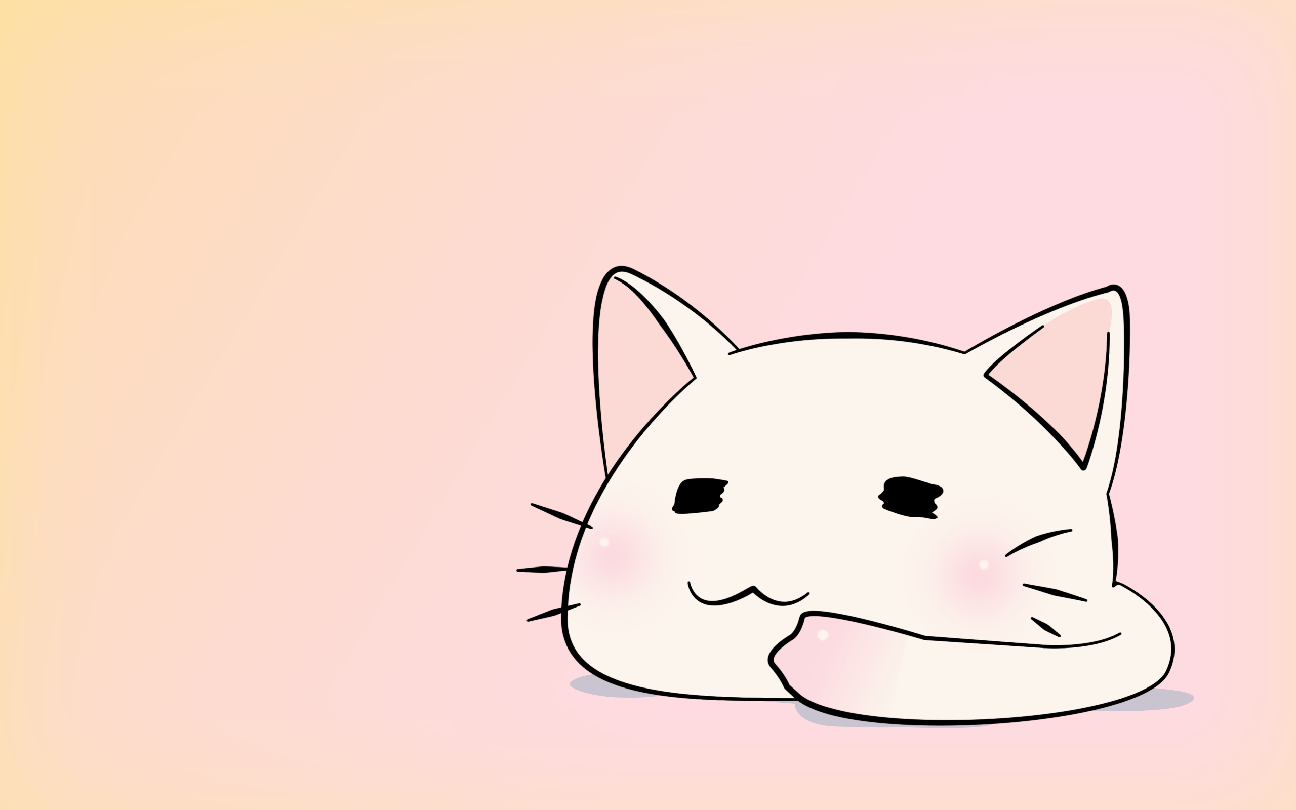 2560x1600 Chibi Cat Wallpaper Free Chibi Cat Background, Desktop