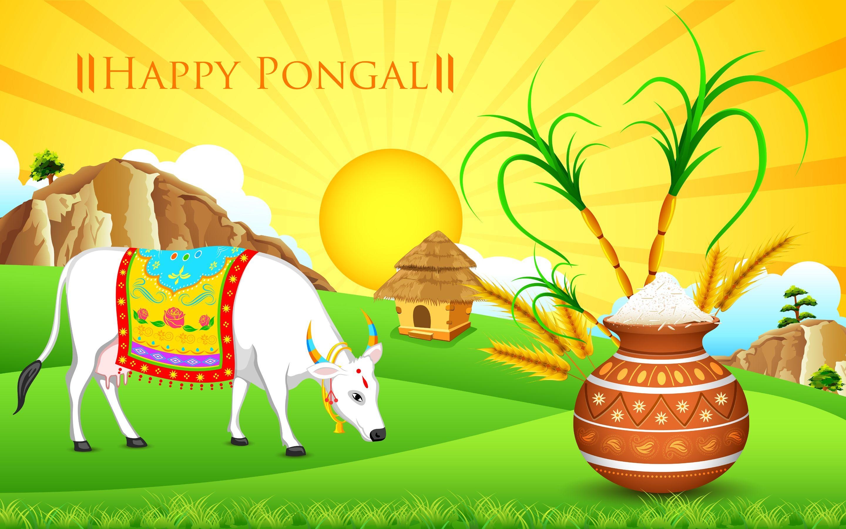 2880x1800 Happy Pongal Festival Wishes Lovely Desktop Wallpaper Pongal Image Download Wallpaper & Background Download, Desktop