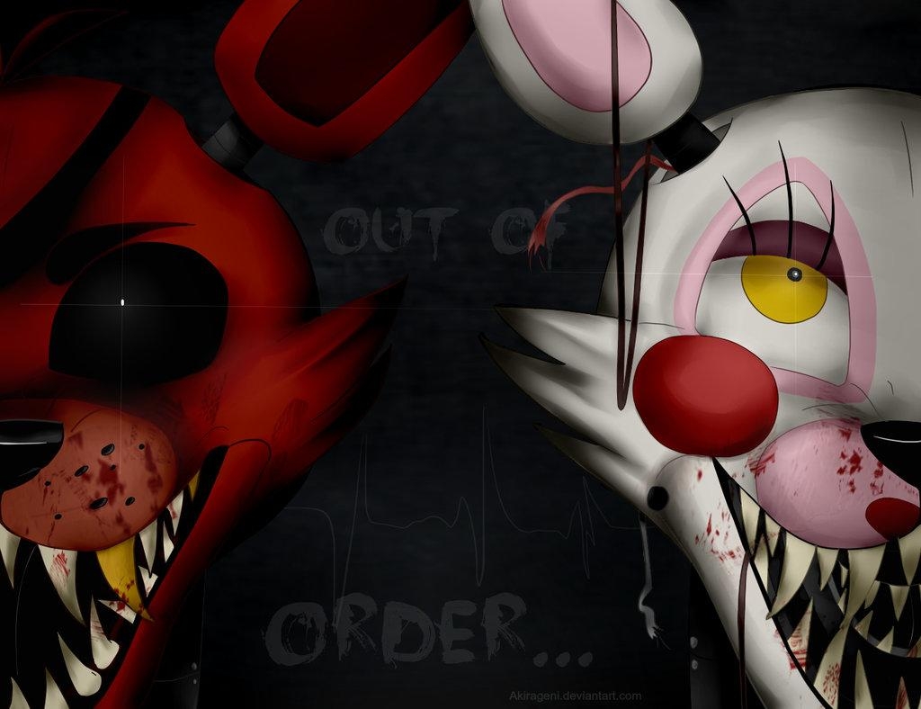 1030x790 Foxy and Mangle Wallpaper, Desktop