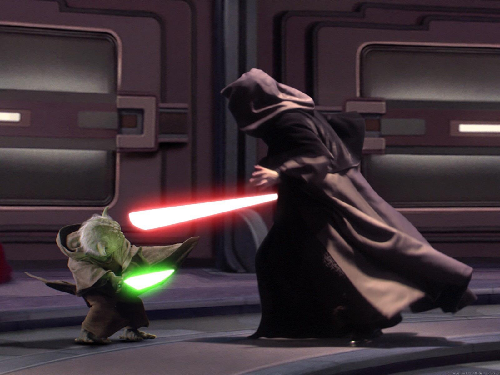 1600x1200 Yoda Vs Sidious image Jedi Order, Desktop