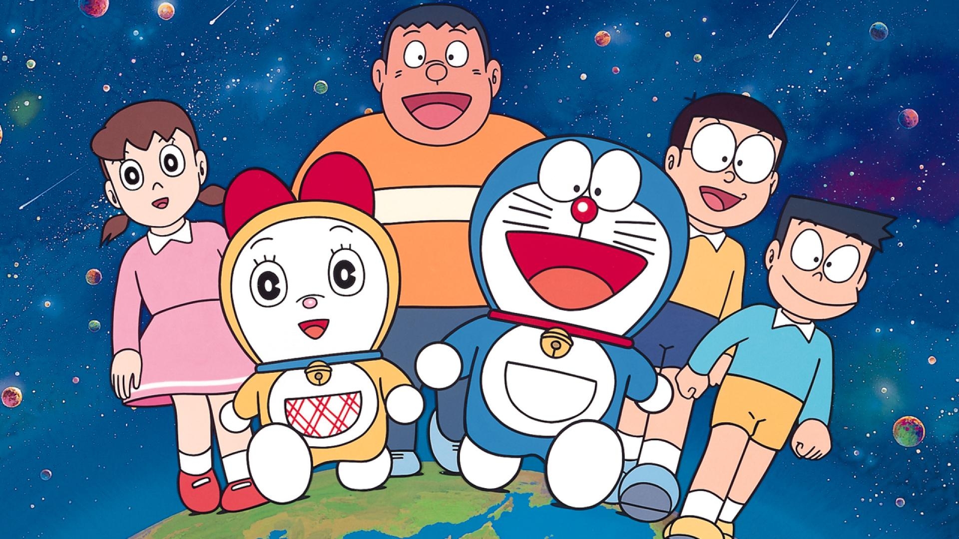 1920x1080 Doraemon Nobita Shizuka Gian Suneo Wallpaper, Desktop