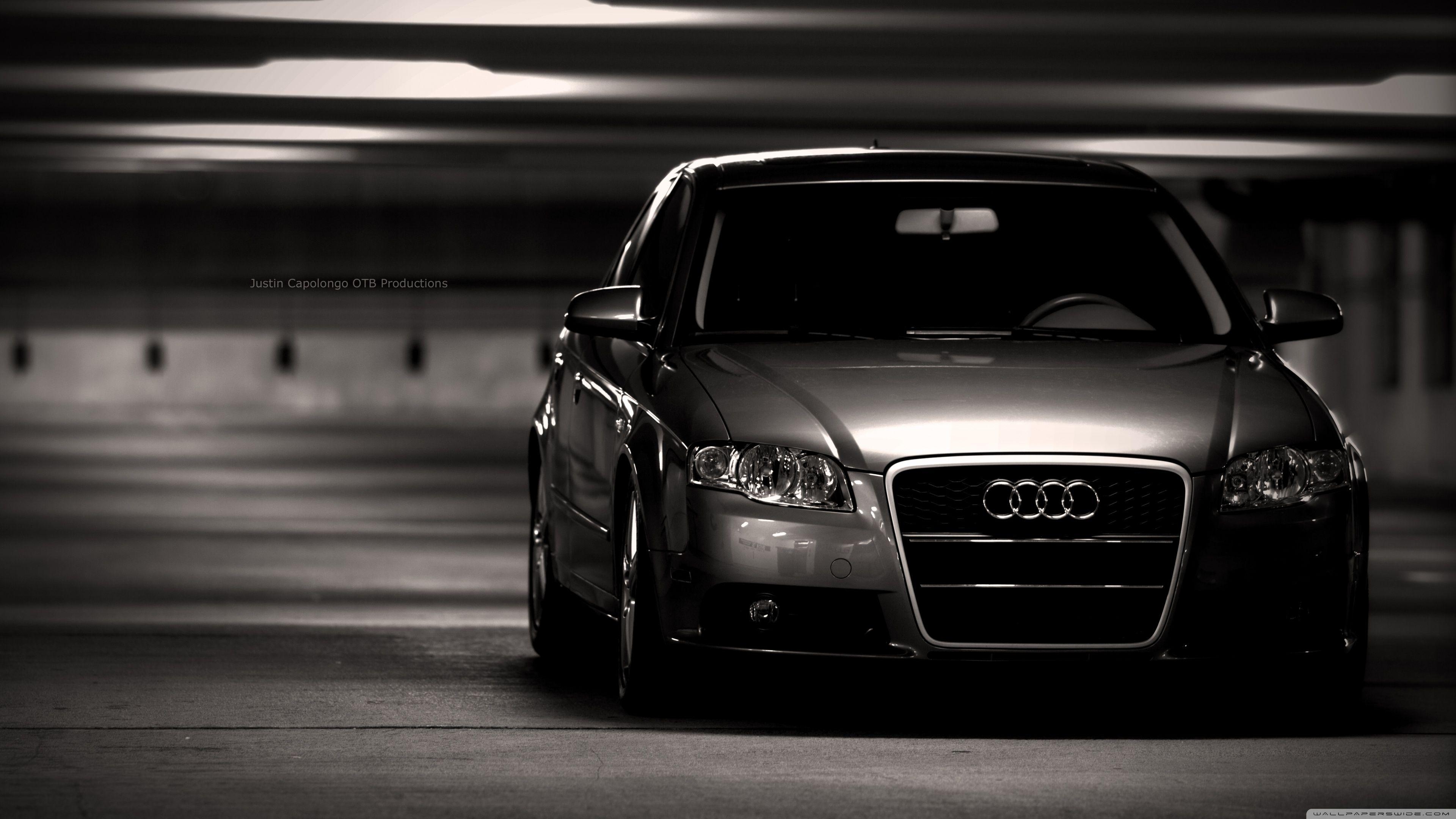 3840x2160 AUDI A4 Black ❤ 4K HD Desktop Wallpaper for 4K Ultra HD TV • Wide, Desktop