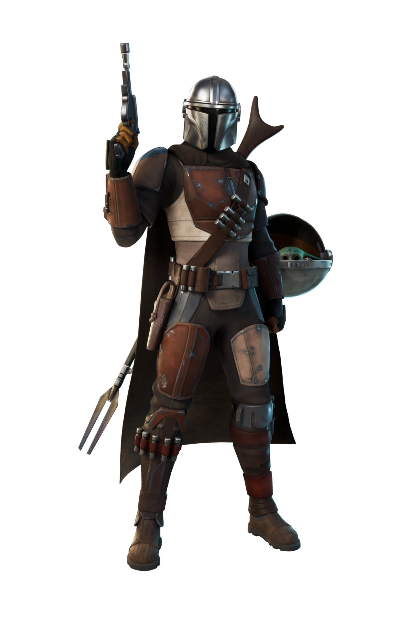 1290x2050 The Mandalorian Fortnite wallpaper, Phone