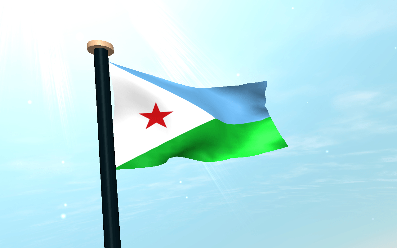 1280x800 Djibouti Flag 3D Free Apps on Google Play, Desktop