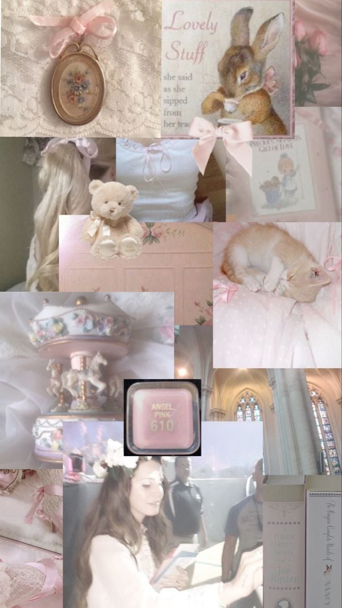 680x1200 ✧⁺˳༚ coquette wallpaper collage ˚✧⁺˳༚. Pink, Baby pink aesthetic, iPhone wallpaper, Phone