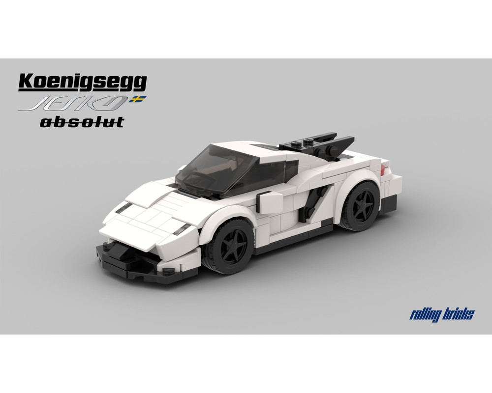 1000x800 LEGO MOC 37664 Koenigsegg Jesko Absolut Speed Champions 2020, Desktop