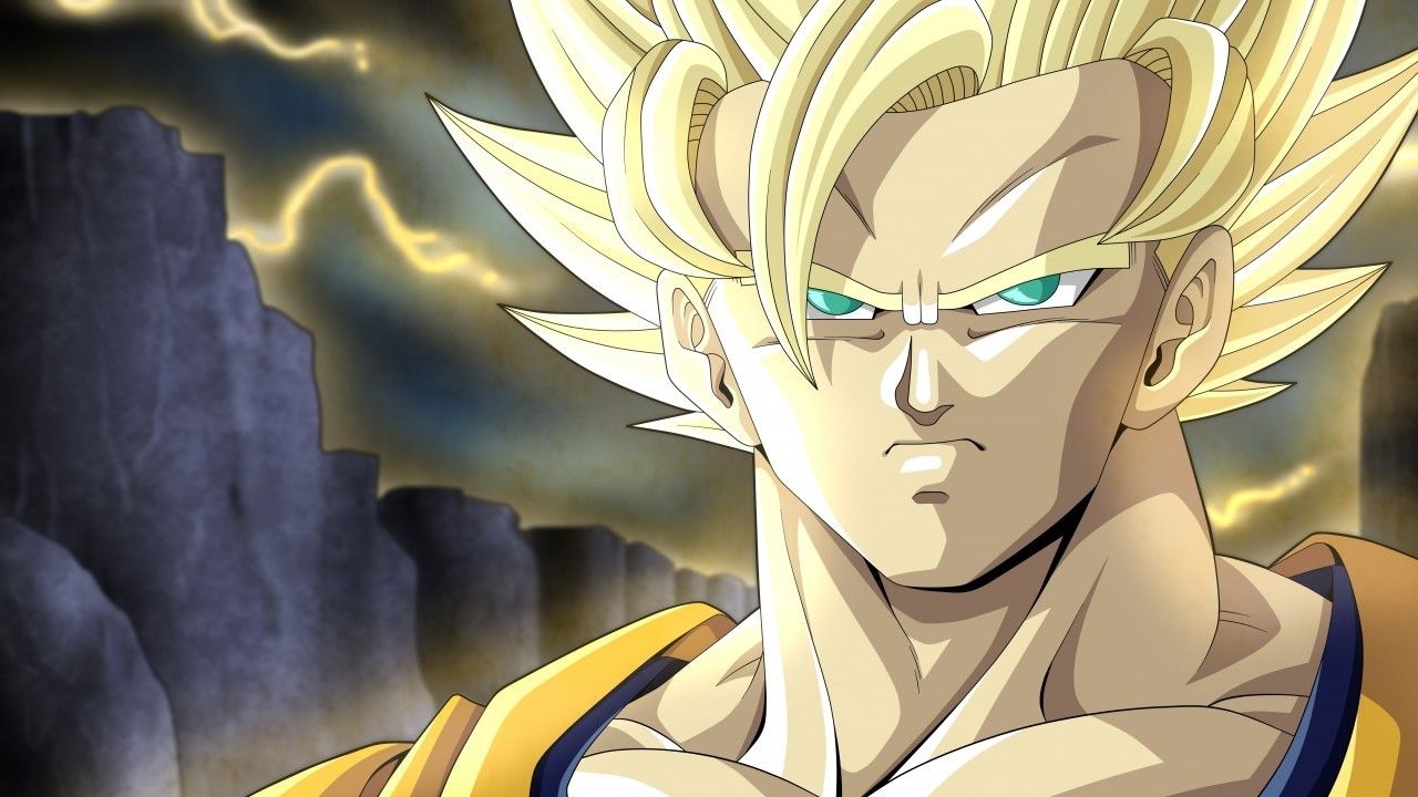 1280x720 Download  Son Goku, Dragon Ball Z, Super Saiyan Wallpaper, Desktop