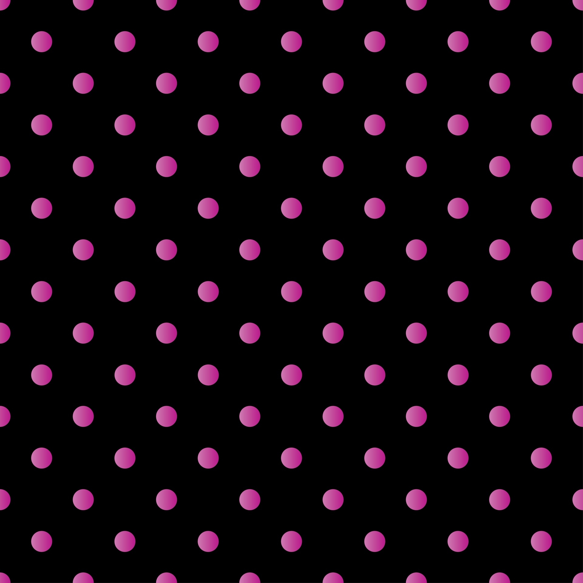 1920x1920 Polka dots, pink, black, background, wallpaper, Phone