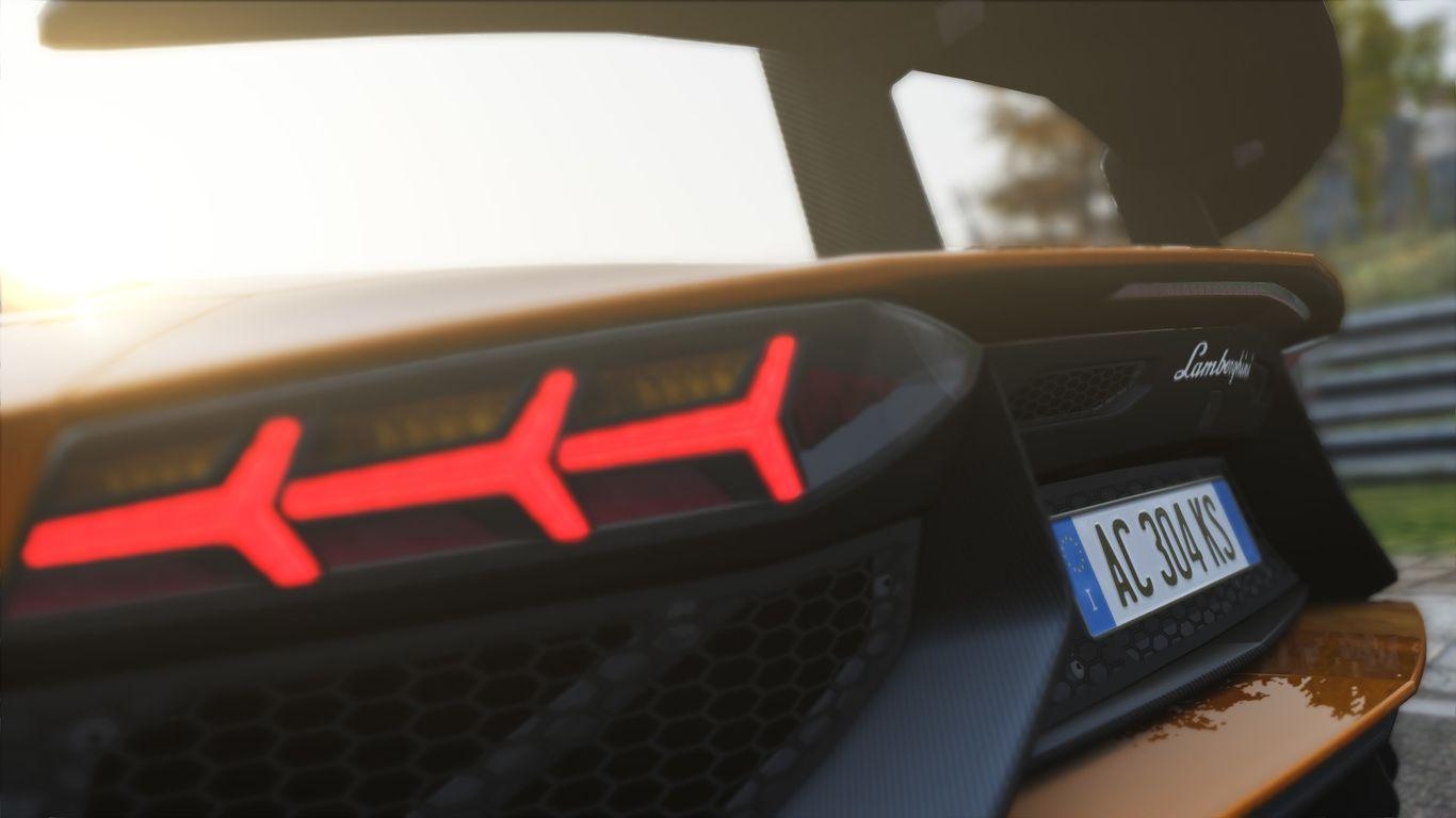 1370x770 Lamborghini Aventador LP750 4 SV Rear  Resolution, Desktop