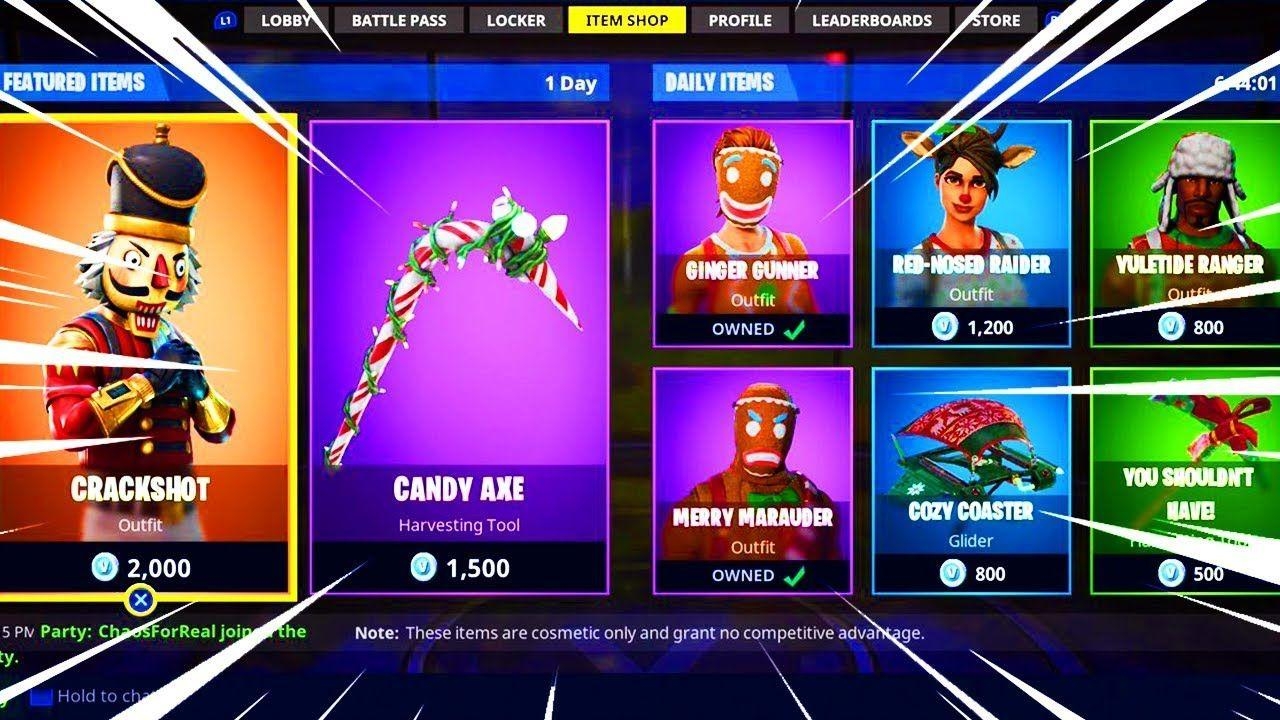 1280x720 Fortnite Christmas Skins Date, Desktop