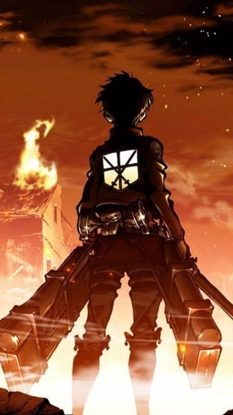 750x1340 Eren Yeager Moto X, Phone