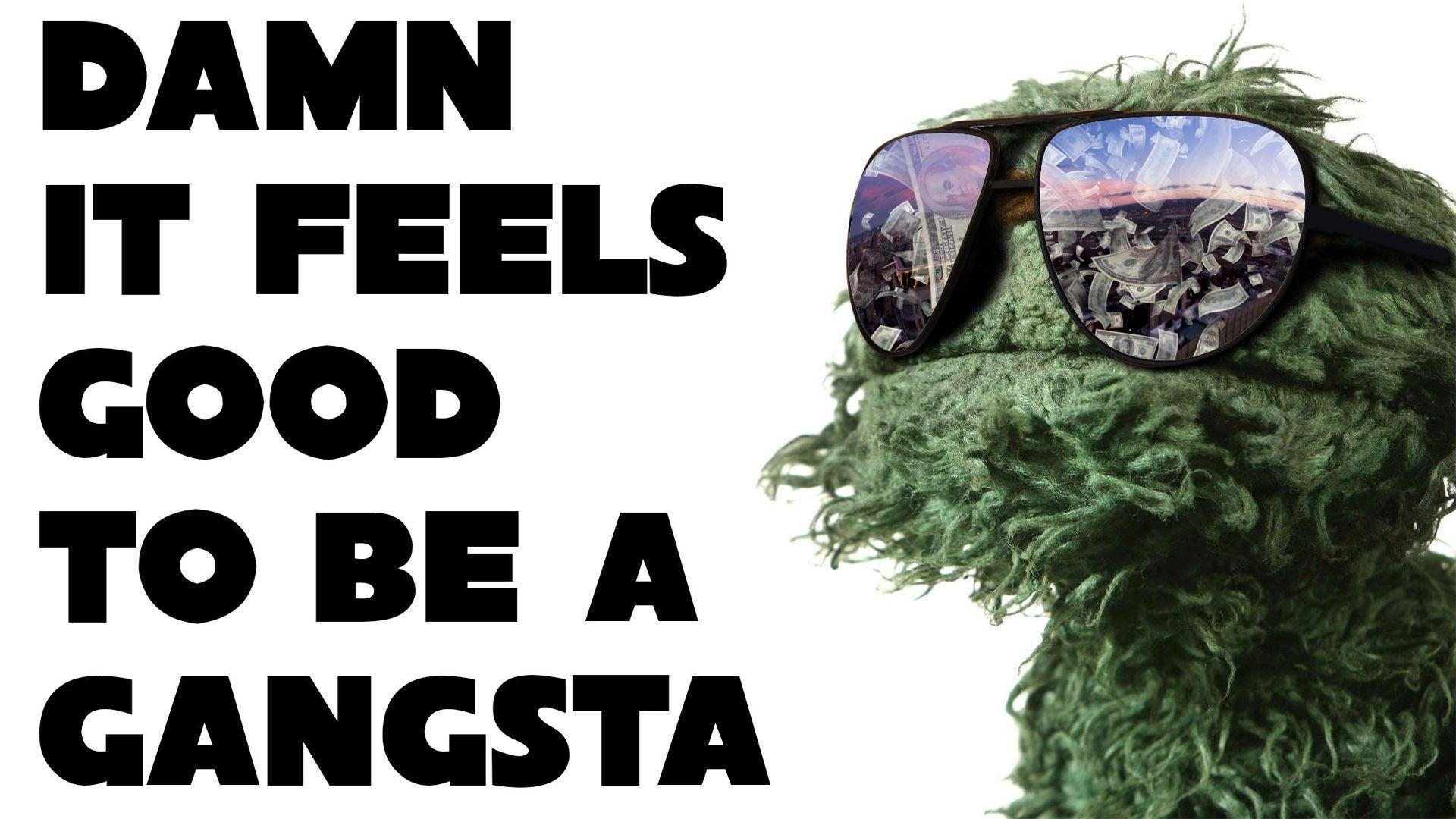 1920x1080 Gangsta Oscar the Grouch Wallpaper #, Desktop