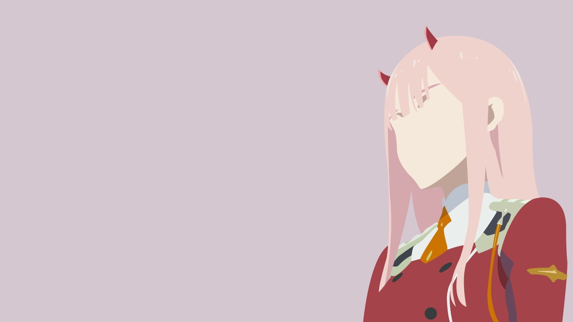 1920x1080 Anime Darling in the FranXX #Minimalist Zero Two (Darling in the FranXX) P #wallpaper. Anime computer wallpaper, Anime wallpaper live, Desktop wallpaper art, Desktop