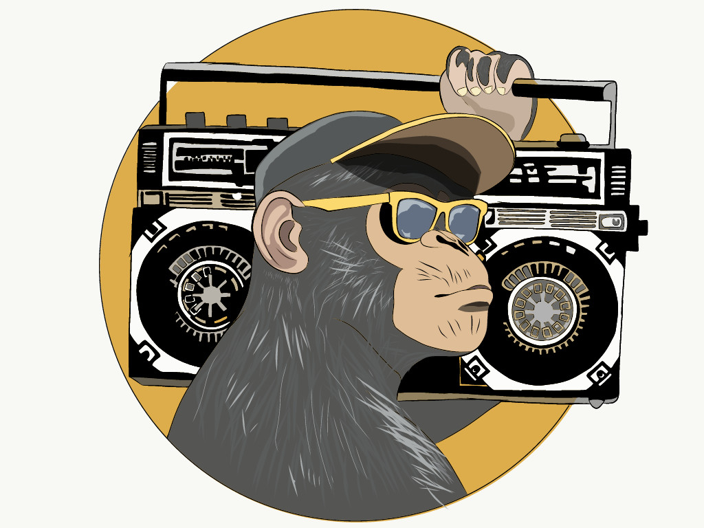 1030x770 Swag Monkey!, Desktop