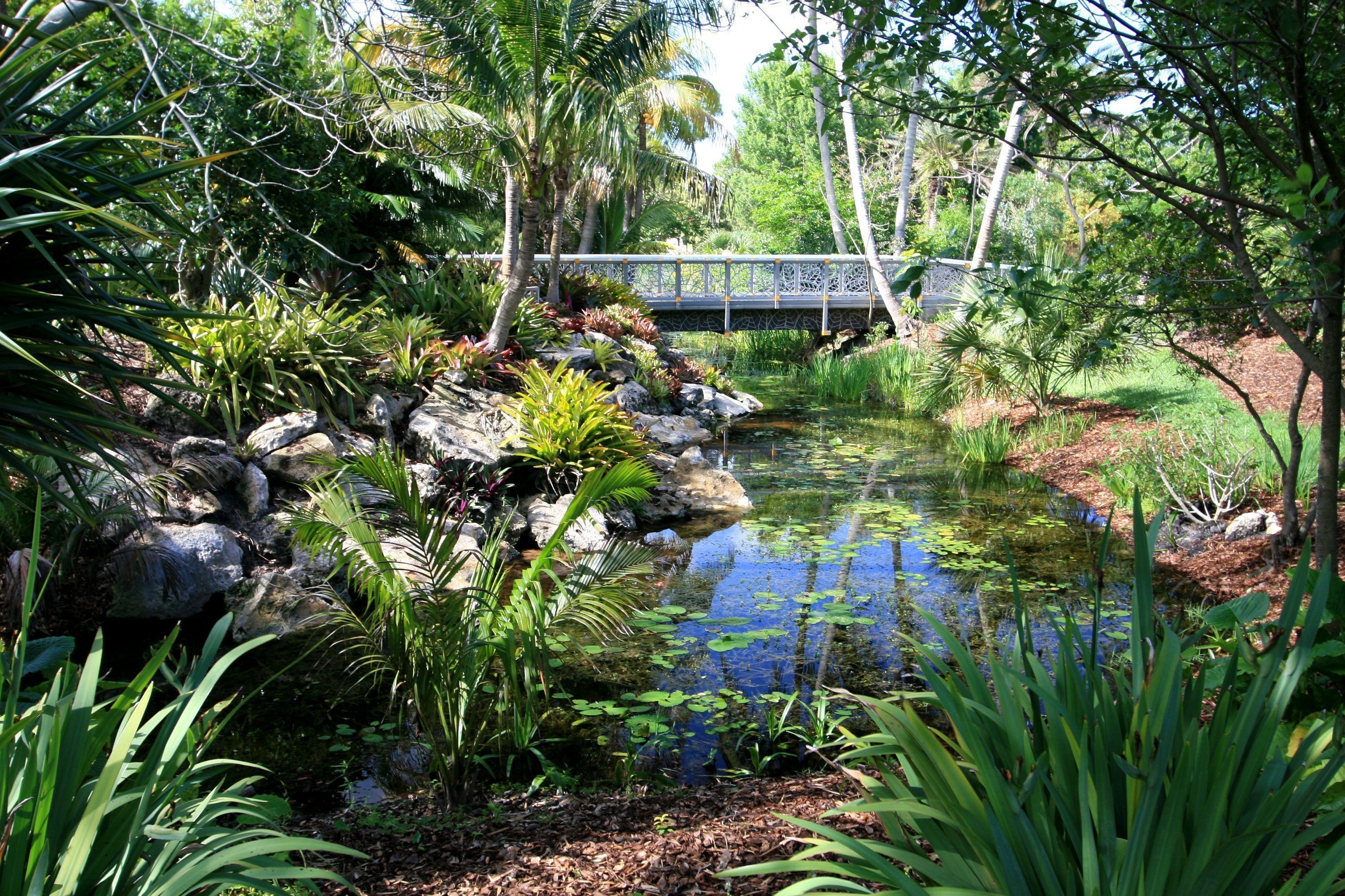 3000x2000 Photo USA Missouri Botanical Garden Nature Bridges Gardens, Desktop