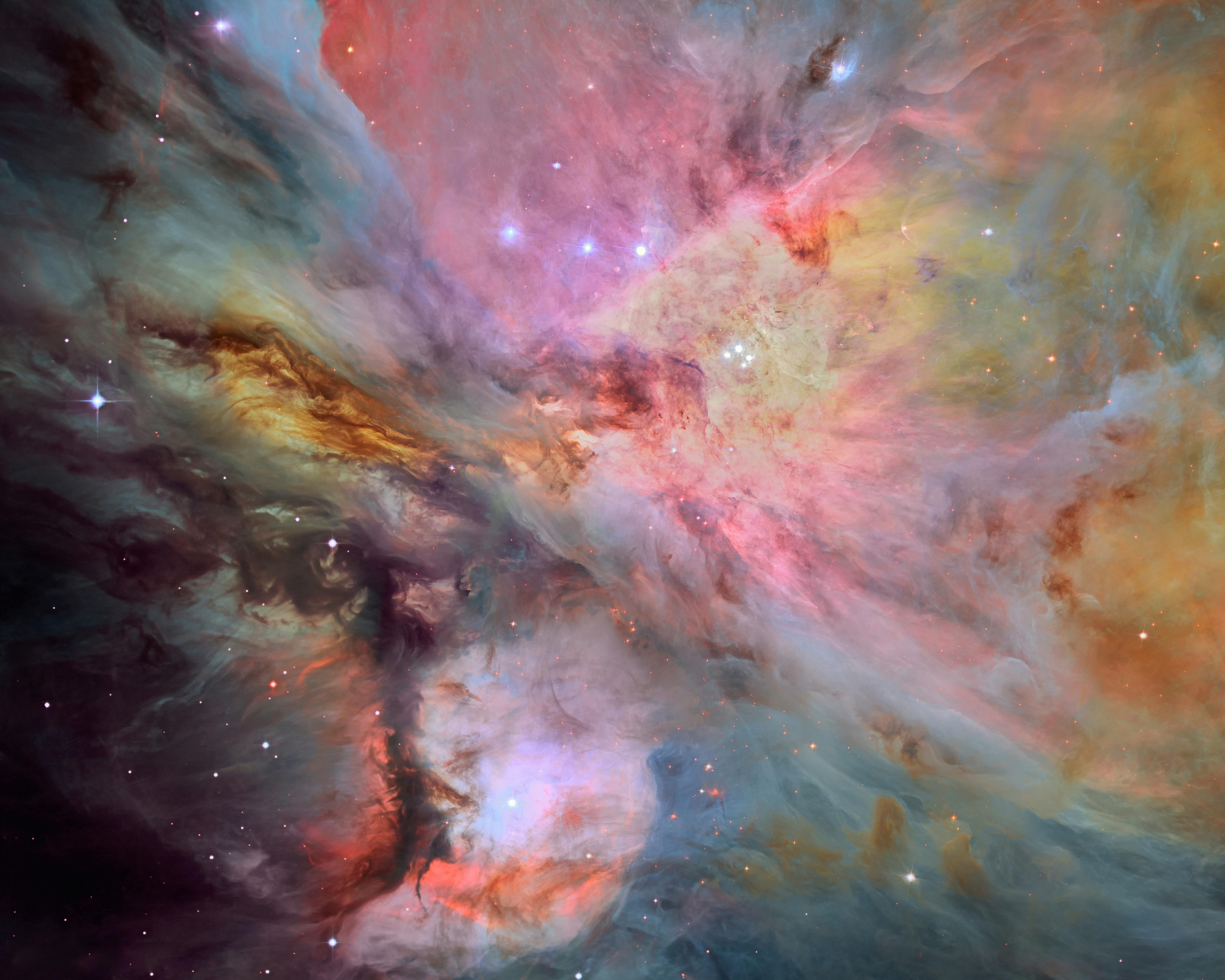 5120x4100 Picture Nebulae in space Orion Nebula Messier M42, Desktop