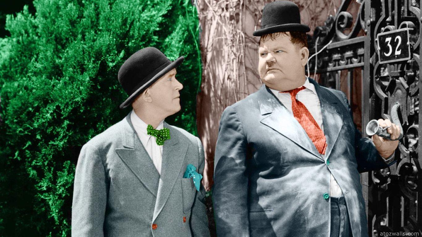 1370x770 laurel and hardy the big noise HD wallpaper download, Desktop