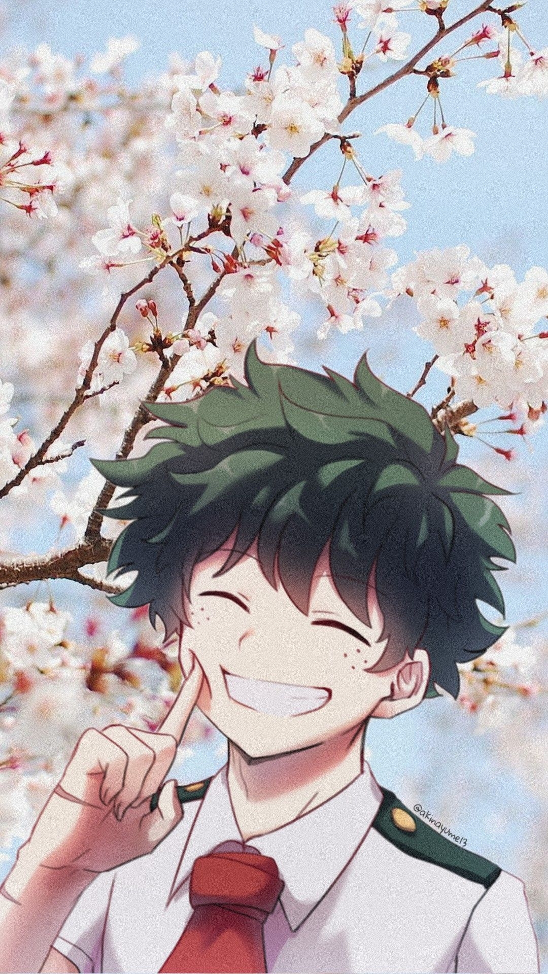 1080x1920 bokunoheroacademia #bnha #midoriyaizuku #midoriya #deku #spring, Phone