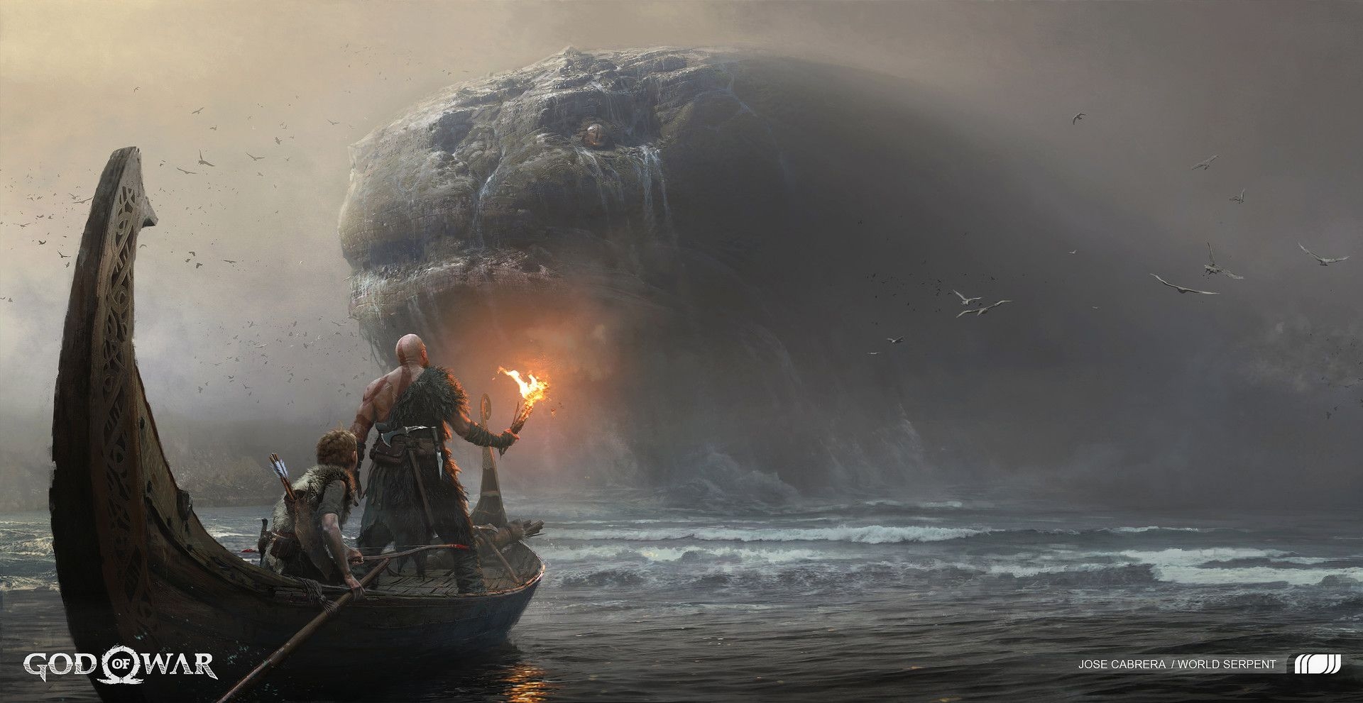 1920x1000 Jörmungandr. God of War, Desktop