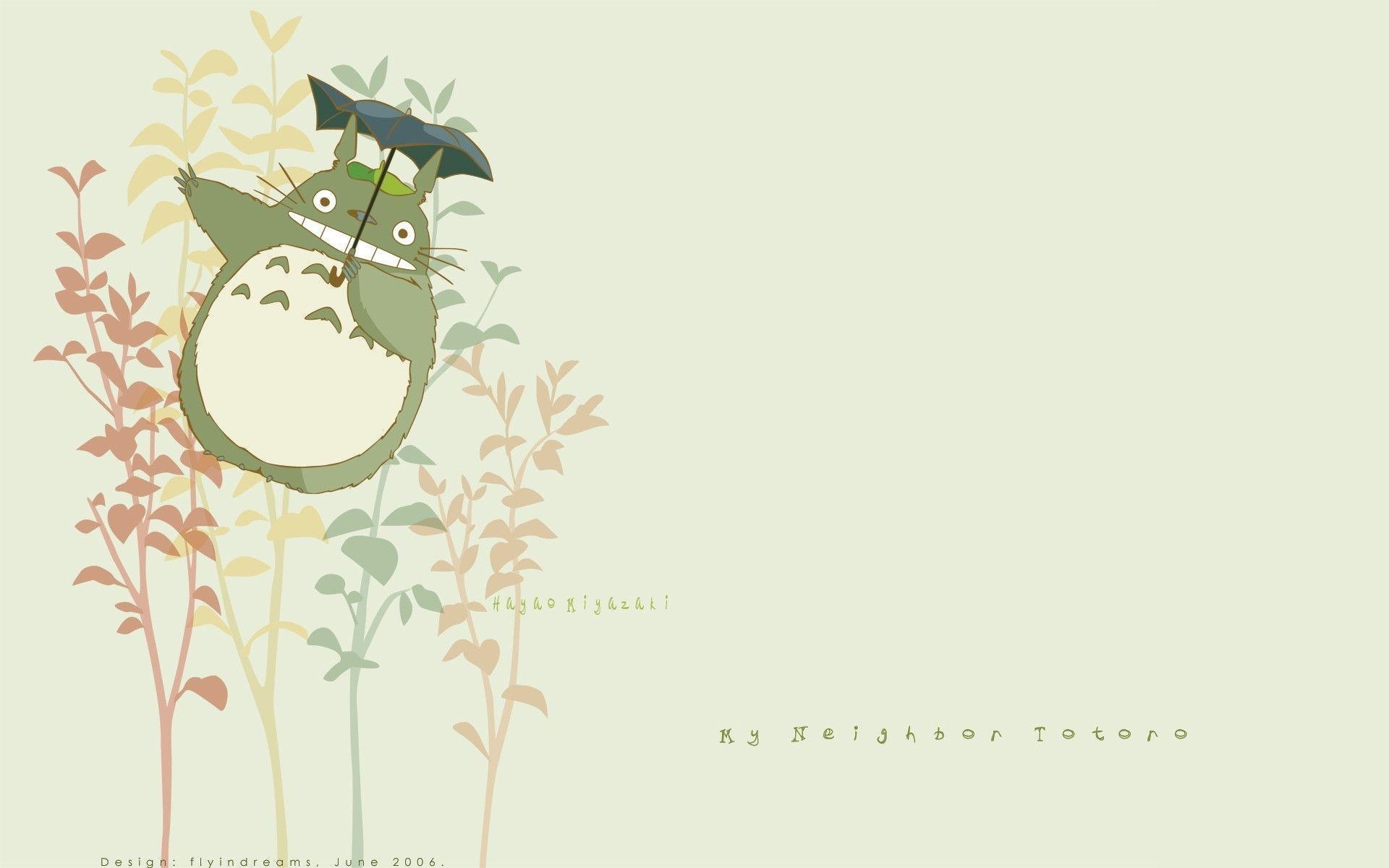 1920x1200 Download Neighbour Totoro Studio Ghibli Art Wallpaper, Desktop