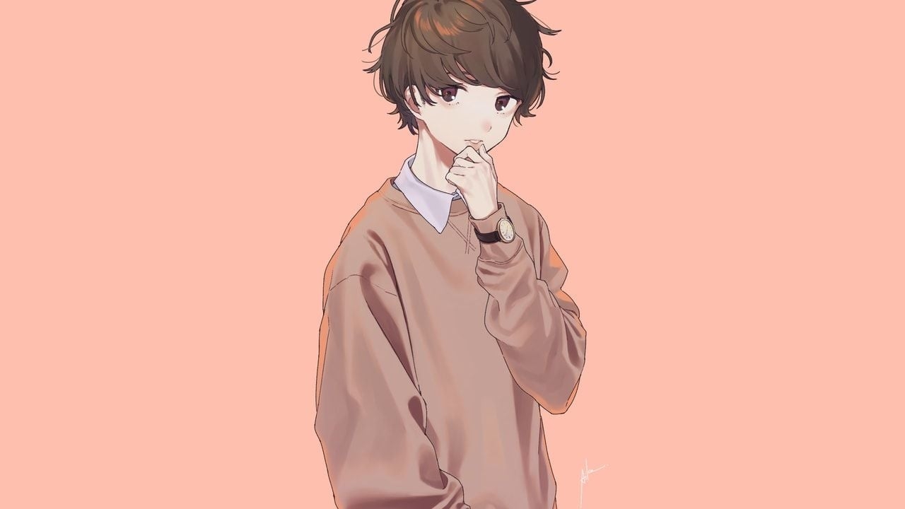 1280x720 Aesthetic Anime Boy Wallpaper Free Aesthetic Anime Boy, Desktop