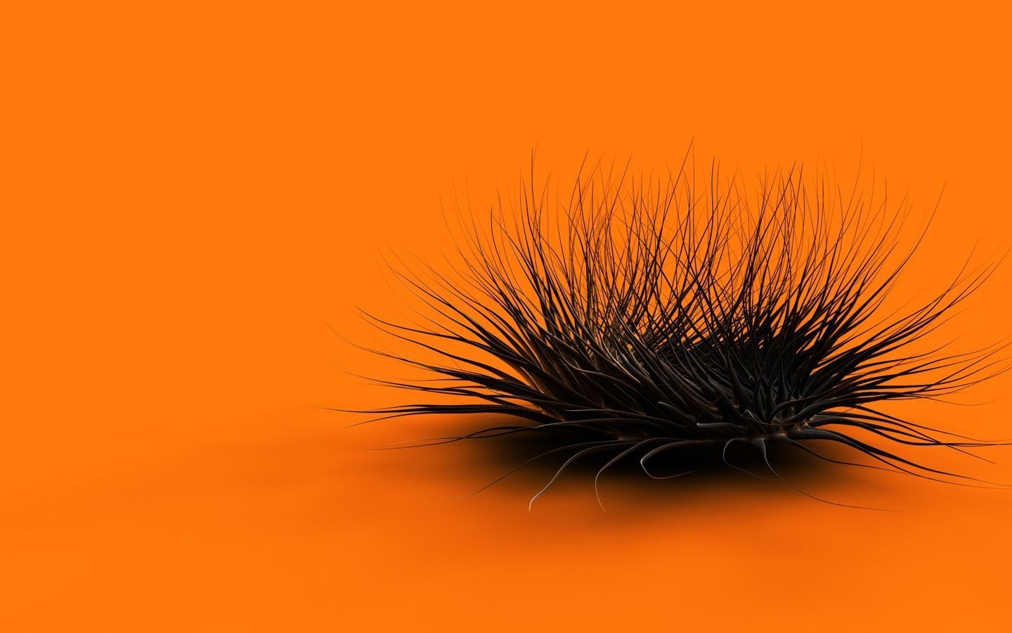 1440x900 Black And Orange Wallpaper HD, Desktop