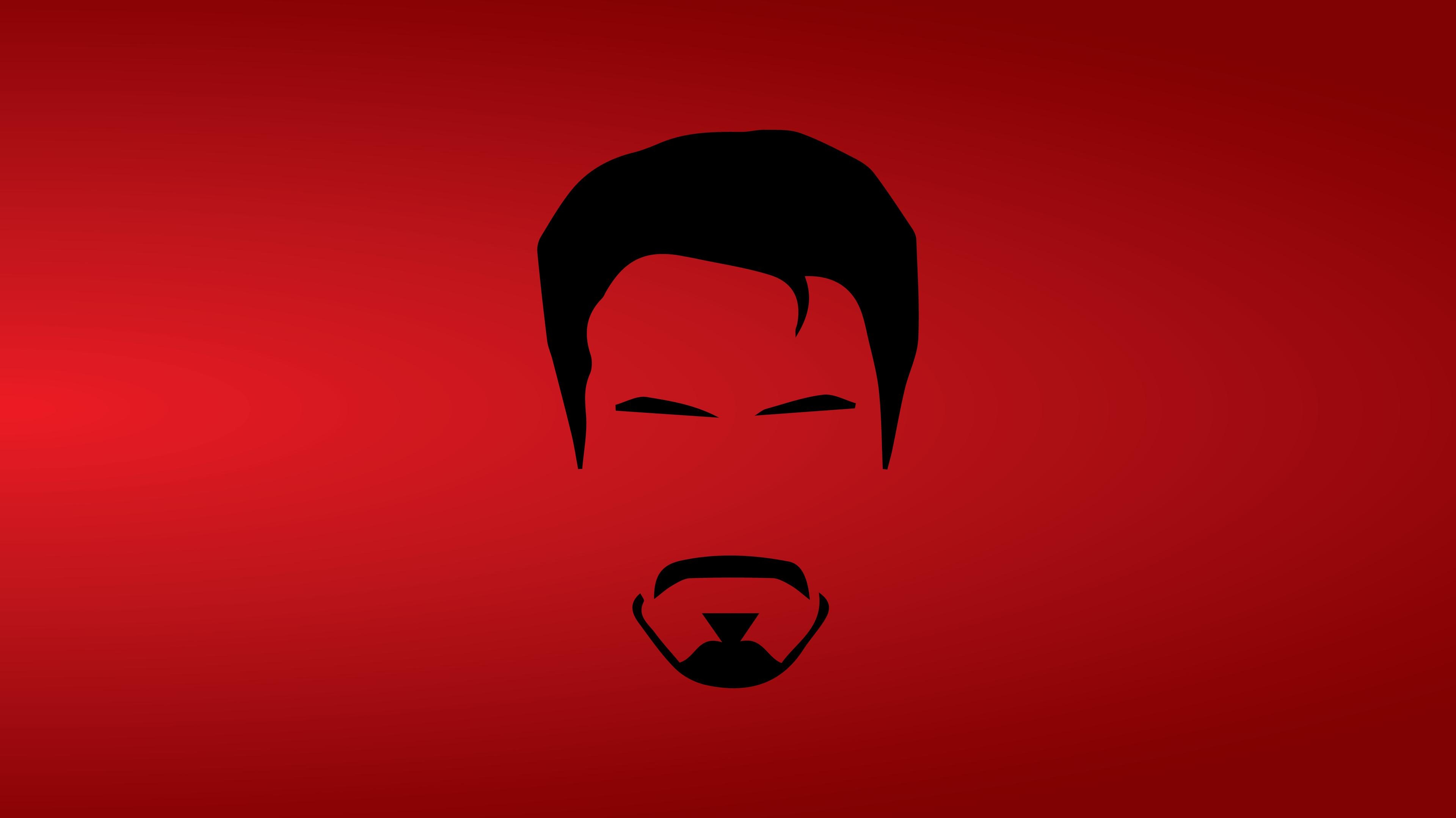 3840x2160 Tony Stark Minimalist 8k Wallpaper. HD Wallpaper Mafia, Desktop