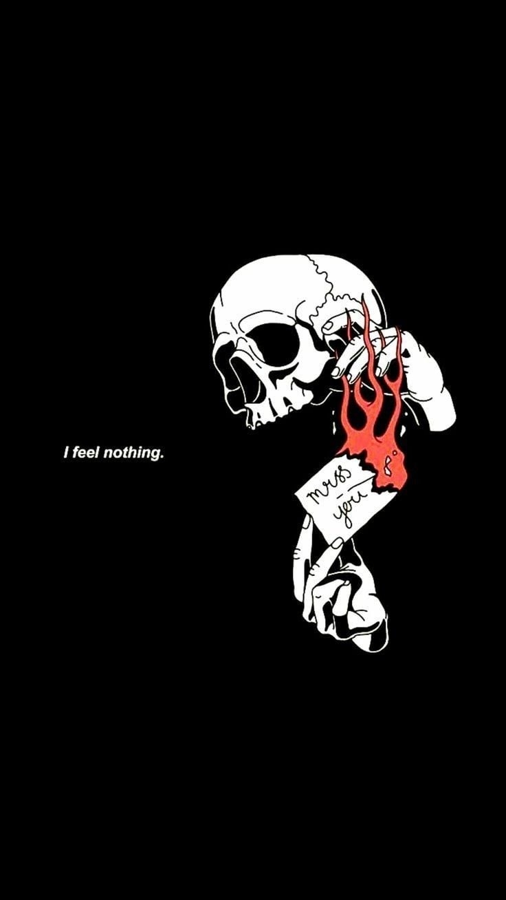 740x1310 cool wallpaper. Skull wallpaper, Edgy wallpaper, Emo wallpaper, Phone