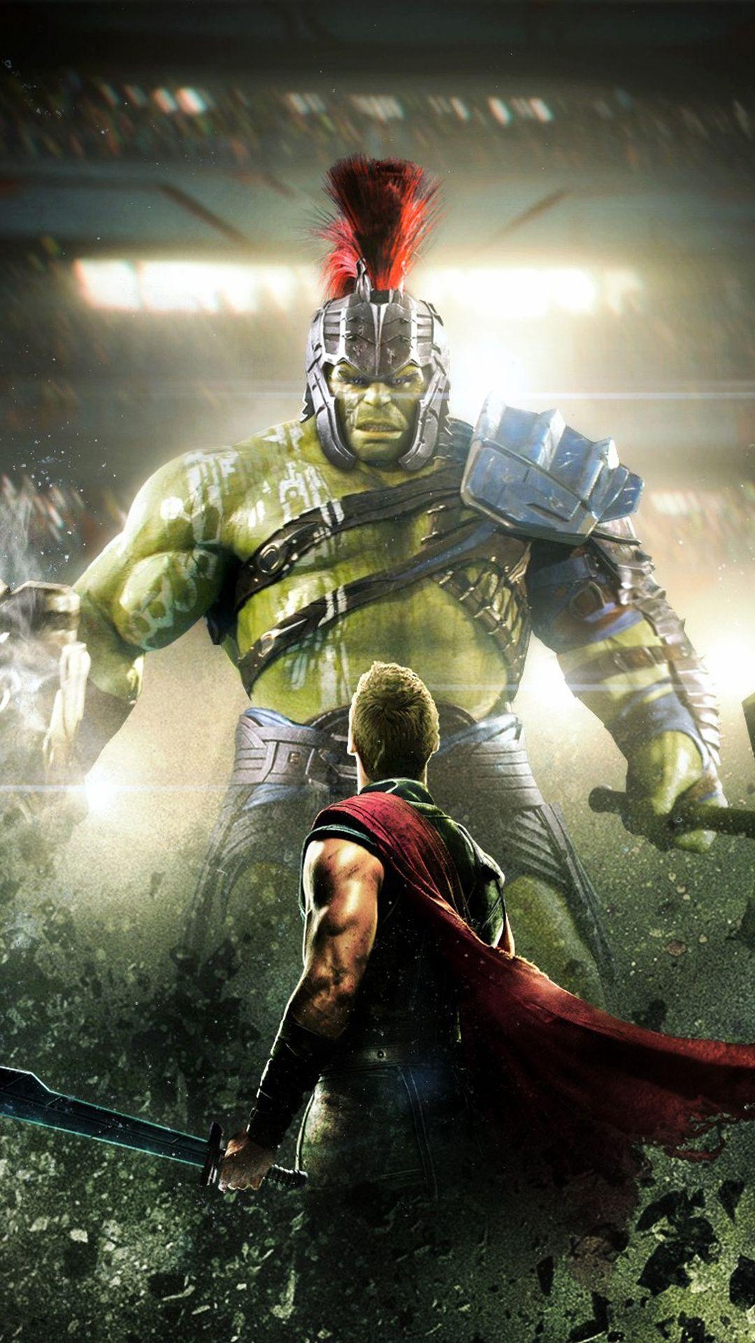 1080x1920 Thor And Hulk In Thor Rangnarok iPhone 6s, 6 Plus, Pixel, Phone