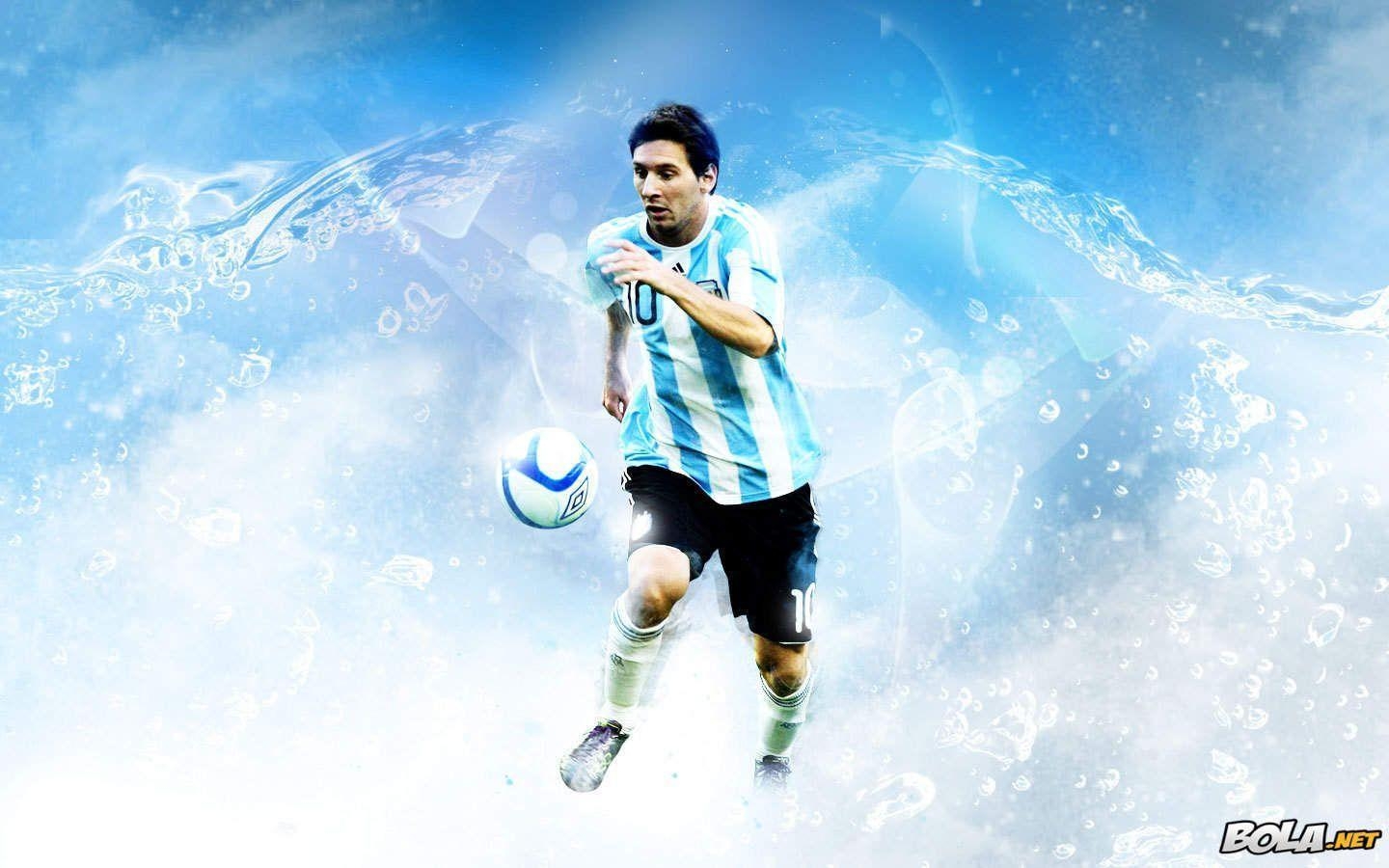 1440x900 Wallpaper Messi 2014ón Argentina, Desktop