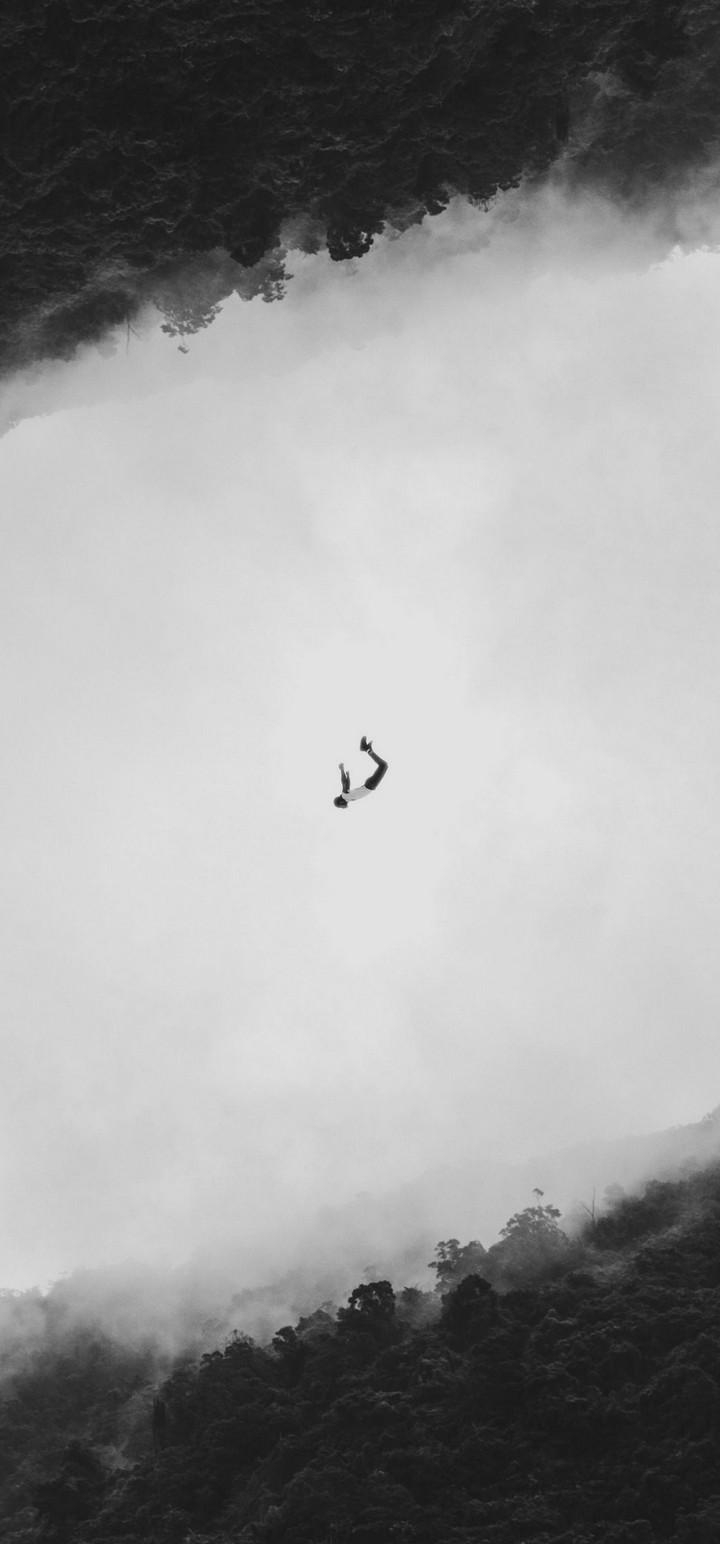 720x1550 Minimalism Flight Jump Wallpaper - [], Phone